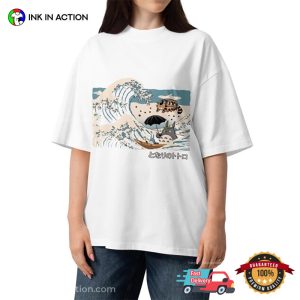 Great Wave My Neighbor Totoro Shirt Great Wave My Neighbor Totoro Shirt