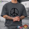 Hippie Peace Sign Retro Comfort Colors Shirt