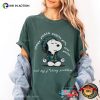 Inner Peace Begins With Four Words Funny Meditating Snoopy Peace Day Comfort Colors Shirt