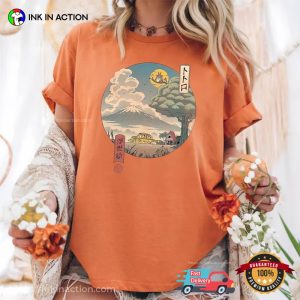 Japanese Fuji Mountain My Neighbor Totoro Art Comfort Colors Shirt Japanese Fuji Mountain My Neighbor Totoro Art Comfort Colors Shirt