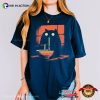 Kawaii Black Cat Eating Ramen Japanese Comfort Colors Shirt