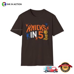 Knicks in 5, New York Knicks Basketball Champ Shirt 2 InkInAction.com