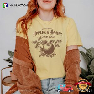 L’Shana Tovah Apples And Honey Rosh Hashanah Greeting Comfort Colors Shirt