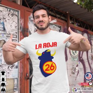 La Roja Spain World Cup 2026 Champions Tee 3 InkInAction.com