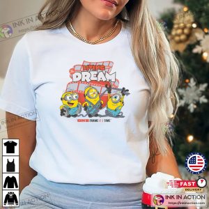 Living The Dream Minions And  Monsters Movie Shirt