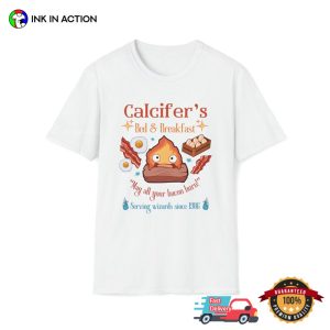 Magic Flame Calcifer Howl’s Moving Castle Graphic Shirt