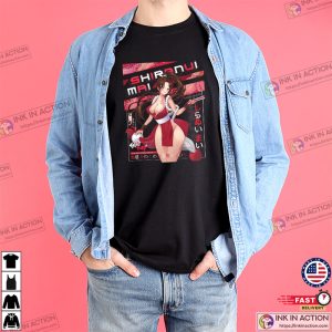 Mai Shiranui Fatal Fury Gaming T-shirts