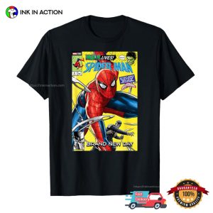 Marvel Spider Man Brand New Day Comic Tee 3 InkInAction.com