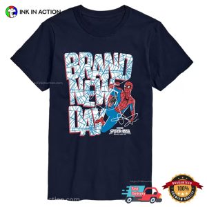 Marvel Spider Man Brand New Day Graphic T shirt 1 InkInAction.com
