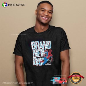 Marvel Spider Man Brand New Day Graphic T shirt InkInAction.com