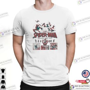 Marvel Spider-Man Brand New Day Trailer Collage Shirt