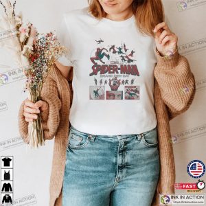 Marvel Spider Man Brand New Day Trailer Collage Shirt 3 InkInAction.com