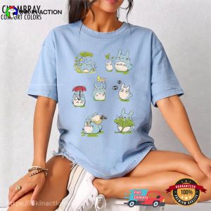 Mini Totoro, My Neighbor Totoro Ghibli Anime Comfort Colors Shirt