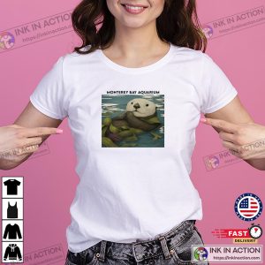 Monterey Bay Aquarium Otter And Seaweed Graphic Shirt