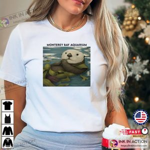 Monterey Bay Aquarium Otter And Seaweed Graphic Shirt