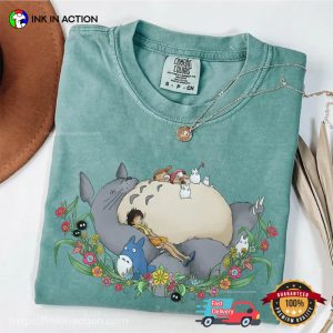 My Neighbor Totoro Sleeping Scene Comfort Colors Shirt