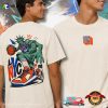 NYC Basketball Champions 2026 Statue Of Liberty Graffiti Style Shirt