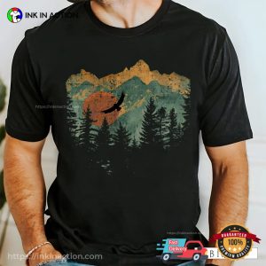 Nature Camping Outdoors Mountain View Shirt