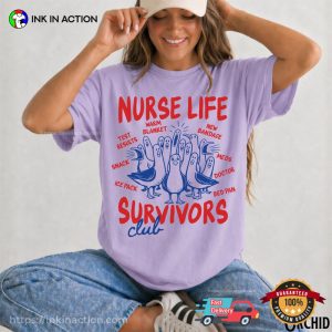 Nurse Life Survivors Club Funny Nurse Seagulls Meme Comfort Colors Shirt Nurse Life Survivors Club Funny Nurse Seagulls Meme Comfort Colors Shirt