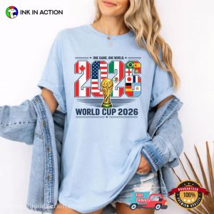 One Game One World, World Cup 2026 Comfort Colors Shirt