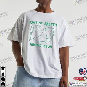 Out Of Breath Hiking Society Shirt