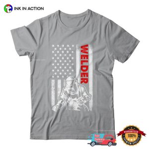 Patriotic Welder America Flag Shirt 2 InkInAction.com