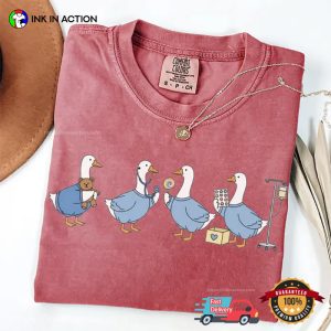 Pediatric Nurse Goose Gifts Comfort Colors Shirt