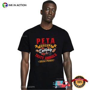 People Eating Tasty Animals PETA Club Anti Vegetarian Shirt 3 InkInAction.com