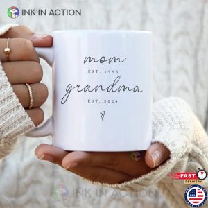 Personalized Grandparents, Pregnancy Announcement Gifts Mug