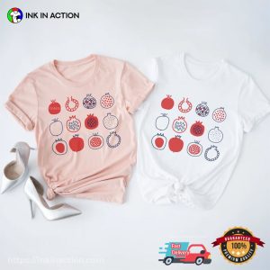 Pomegranate Fruit Rosh Hashanah Gift Shirt
