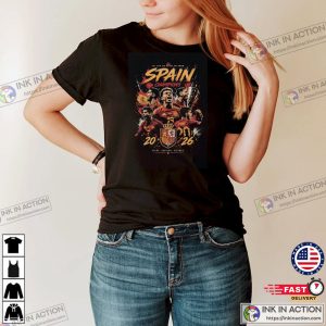 Pride Passion Victory Spain Champions WC26 Football Shirt