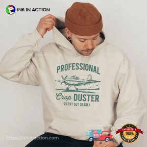 Professional Crop Duster Classic Airplane Farm Shirt