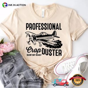 Professional Crop Duster Vintage Aircraft Shirt 3 InkInAction.com