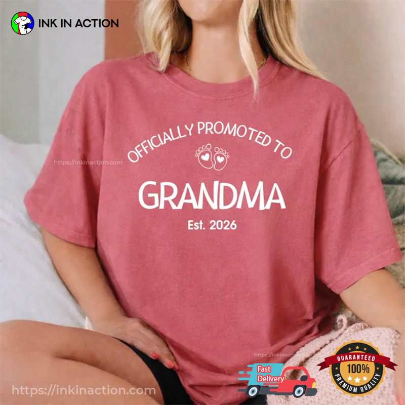 Promoted To Grandparents Personalized Grandparents Day Gifts Comfort Colors Shirt Promoted To Grandparents Personalized Grandparents Day Gifts Comfort Colors Shirt