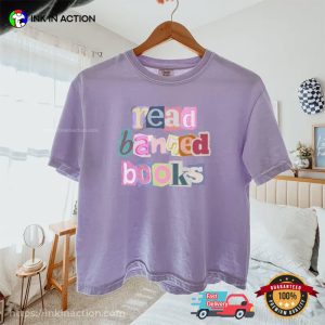 Read Banned Books Classic Comfort Colors Shirt 2 InkInAction.com