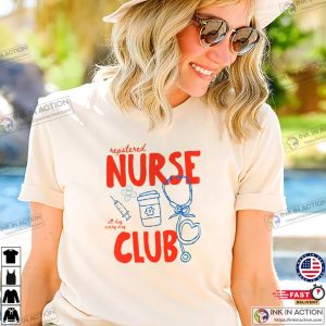 Registred Nurse Club, Nurse Gifts Tee Registred Nurse Club, Nurse Gifts Tee