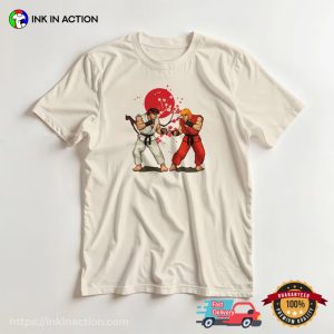 Retro 90s Ken Vs Ryu Street Fighter Shirt