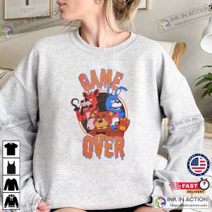 Retro Five Nights At Freddy’s FNaF Game Over Shirt