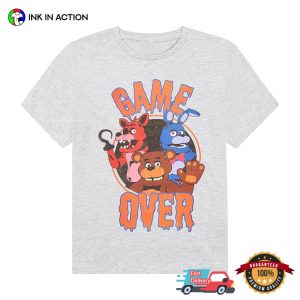 Retro Five Nights At Freddy’s FNaF Game Over Shirt