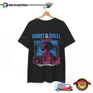 Retro Ghost In The Shell 1995 Mamoru Oshii Cyberpunk Anime Shirt