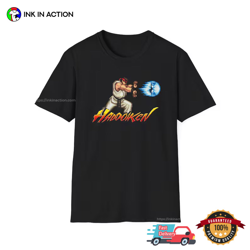 Ryu Hadouken Street Fighter Shirt Ryu Hadouken Street Fighter Shirt