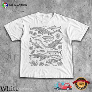 Sea Dinos Wildlife Shirt Creatures Illustrations