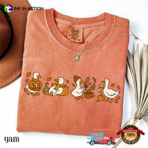 Silly Goose Autumn, Fall Goose Season Comfort Colors Shirt