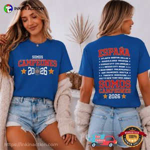 Somos Campeones 2026 Spain Champions Tee Somos Campeones 2026 Spain Champions Tee