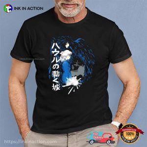 Sophie And Howl, Ghibli Howl's Moving Castle Shirt 3 InkInAction.com