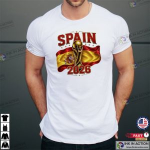 Spain World Cup Champions 2026 Trophy Shirt 3 InkInAction.com