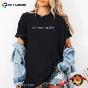 Stay Another Day, World Suicide Prevention Day Basic Comfort Colors Shirt