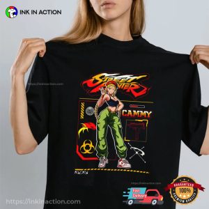 Street Fighter Cammy Anime Inspired Shirt