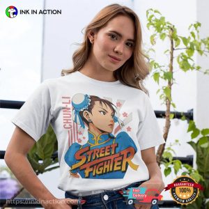 Street Fighter Chun Li Portrait T-shirt