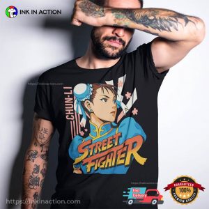 Street Fighter Chun Li Portrait T-shirt